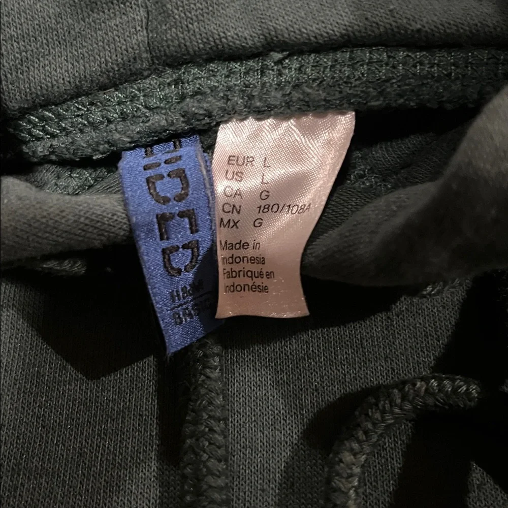 H&M Forest Green Men's Hoodie - Picture 4 of 4